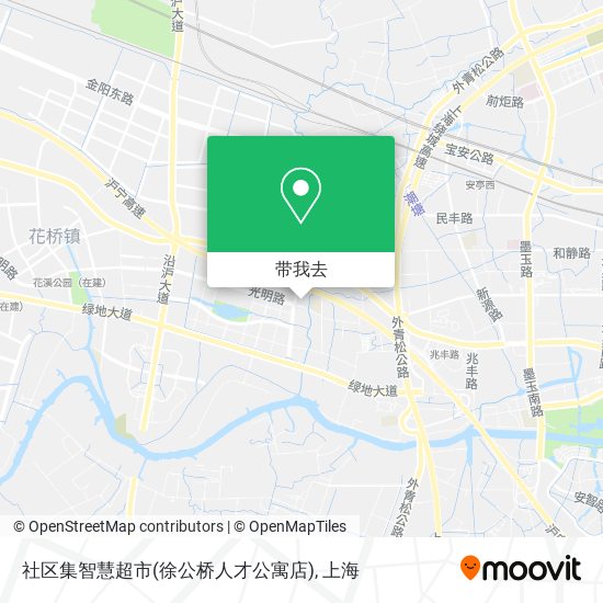 社区集智慧超市(徐公桥人才公寓店)地图