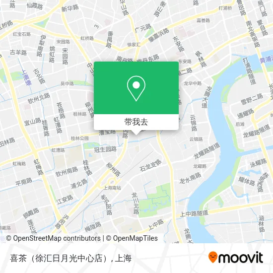 喜茶（徐汇日月光中心店）地图