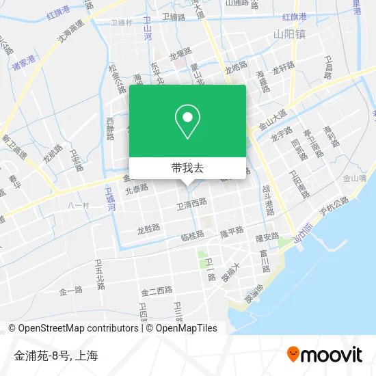 金浦苑-8号地图