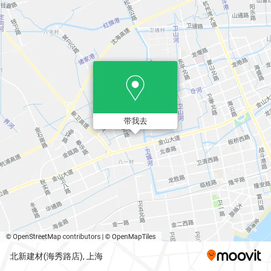 北新建材(海秀路店)地图