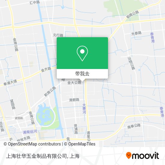 上海壮华五金制品有限公司地图