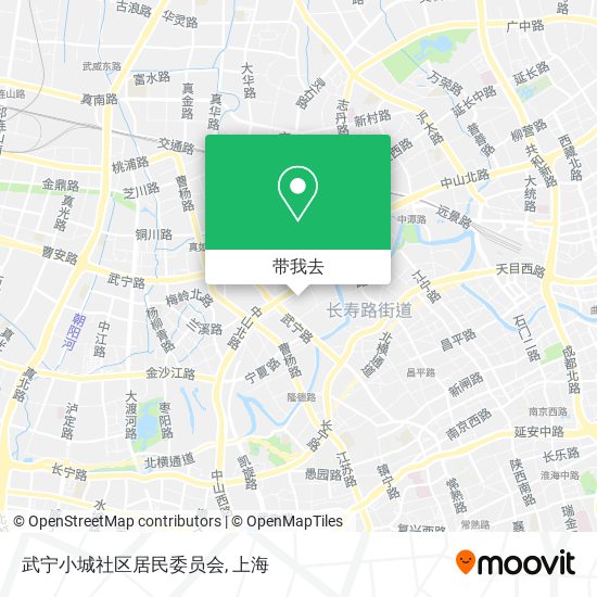 武宁小城社区居民委员会地图