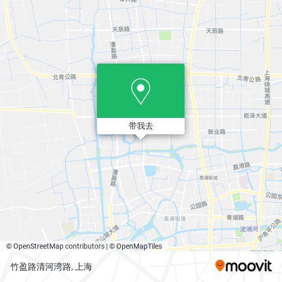 竹盈路清河湾路地图