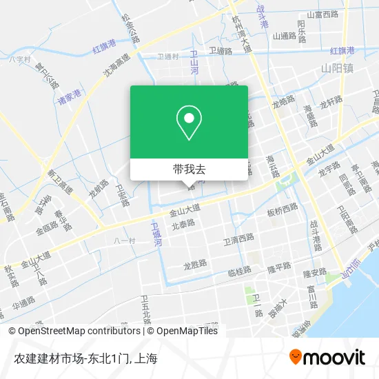 农建建材市场-东北1门地图