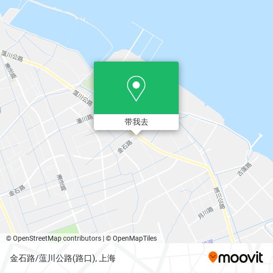 金石路/蕰川公路(路口)地图