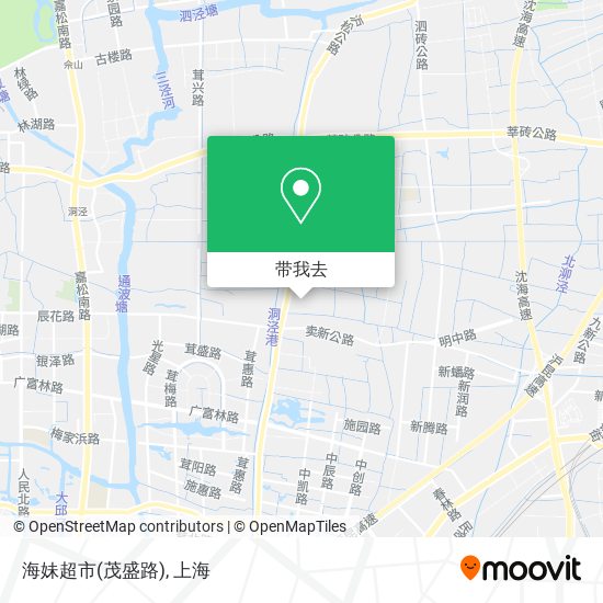 海妹超市(茂盛路)地图