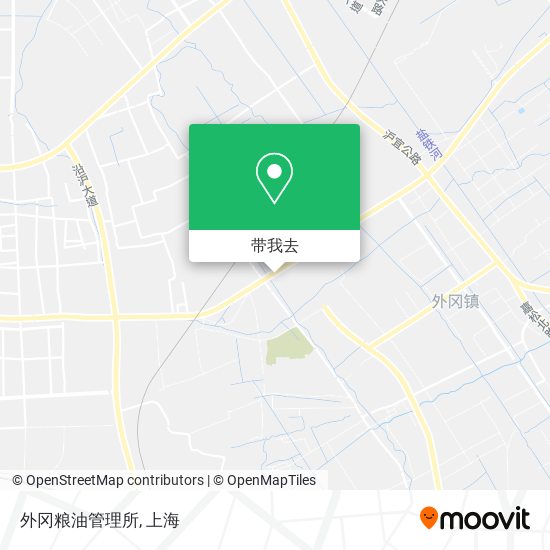 外冈粮油管理所地图