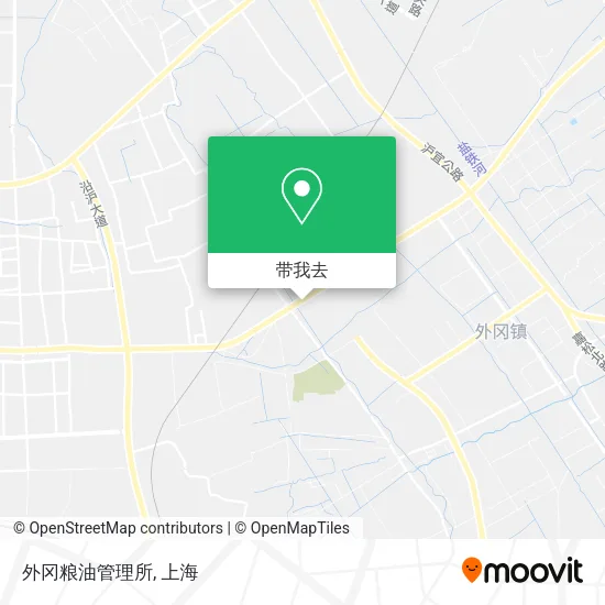外冈粮油管理所地图