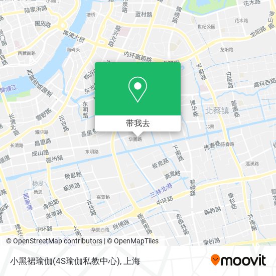 小黑裙瑜伽(4S瑜伽私教中心)地图