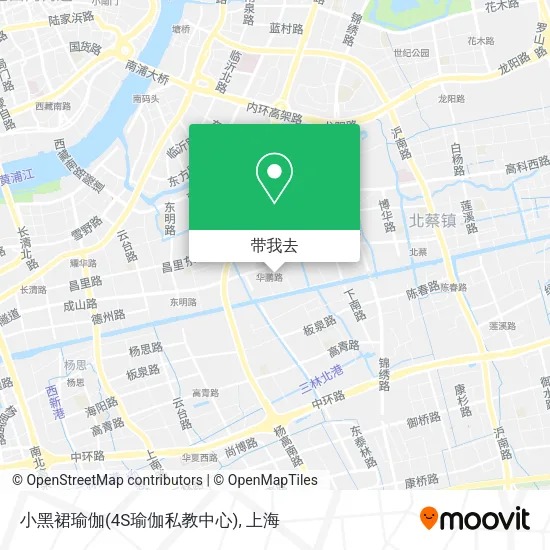 小黑裙瑜伽(4S瑜伽私教中心)地图
