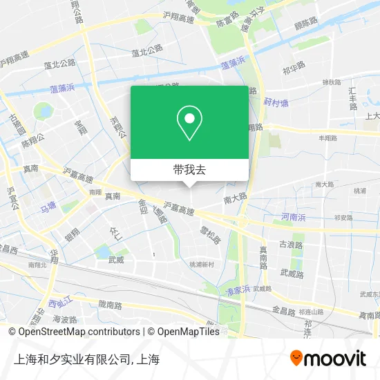 上海和夕实业有限公司地图
