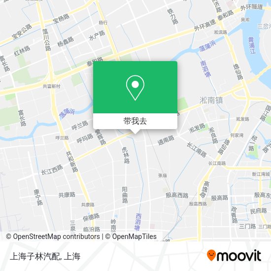 上海子林汽配地图