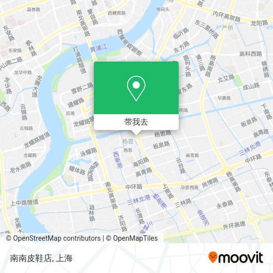南南皮鞋店地图