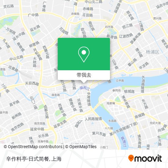 辛作料亭-日式简餐地图