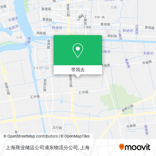 上海商业储运公司浦东物流分公司地图