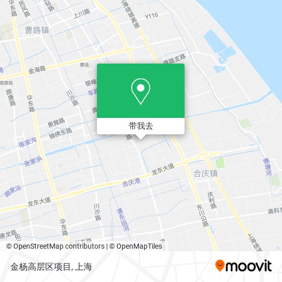 金杨高层区项目地图