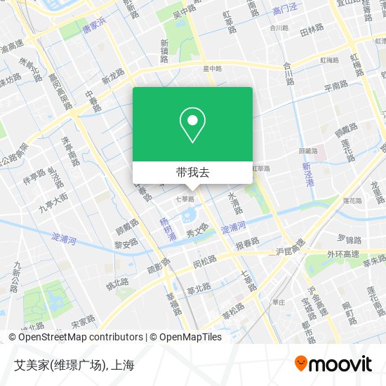 艾美家(维璟广场)地图