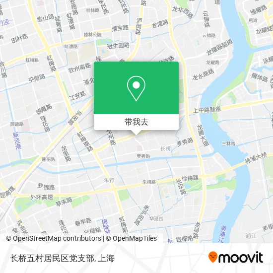 长桥五村居民区党支部地图