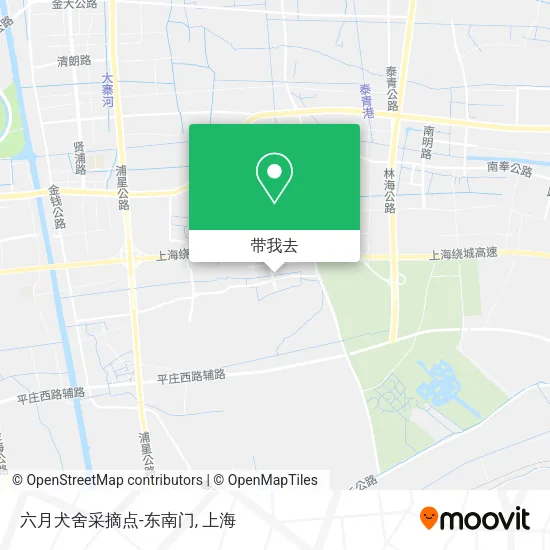 六月犬舍采摘点-东南门地图