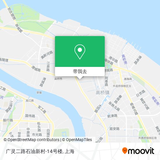 广灵二路石油新村-14号楼地图