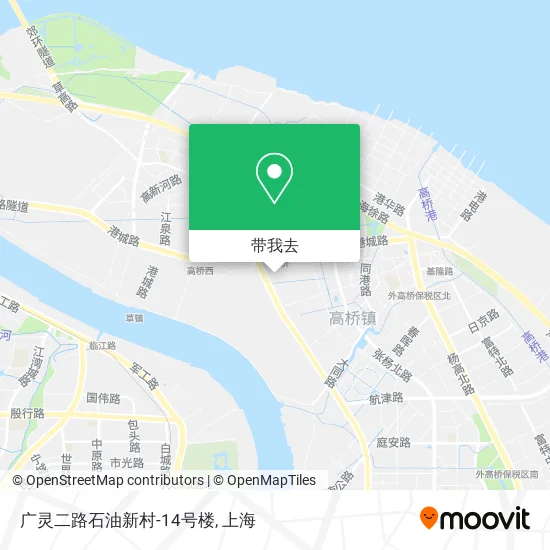 广灵二路石油新村-14号楼地图