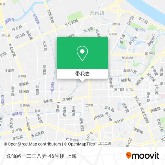 逸仙路一二三八弄-46号楼地图