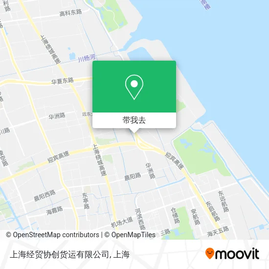 上海经贸协创货运有限公司地图