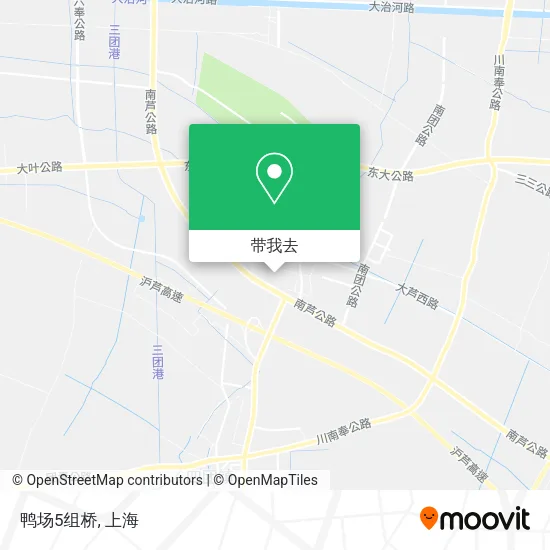 鸭场5组桥地图
