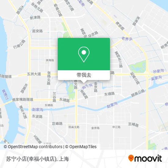 苏宁小店(幸福小镇店)地图