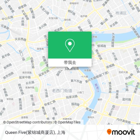 Queen Five(紫锦城商厦店)地图