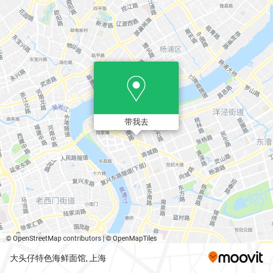 大头仔特色海鲜面馆地图