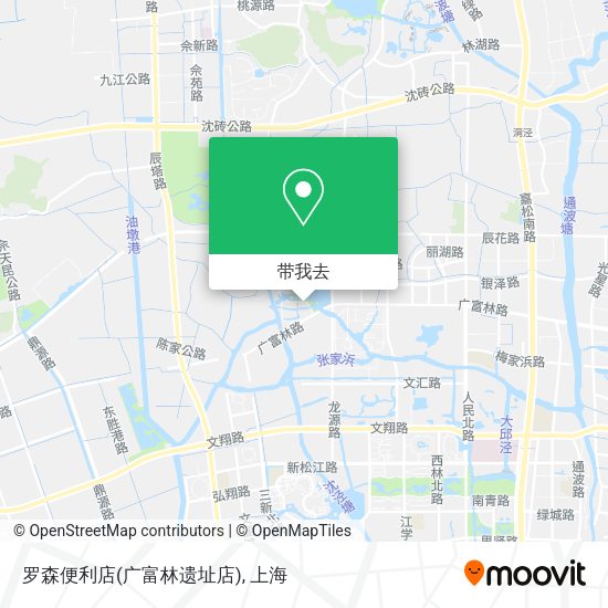 罗森便利店(广富林遗址店)地图