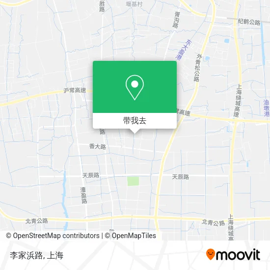 李家浜路地图