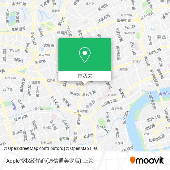 Apple授权经销商(迪信通美罗店)地图