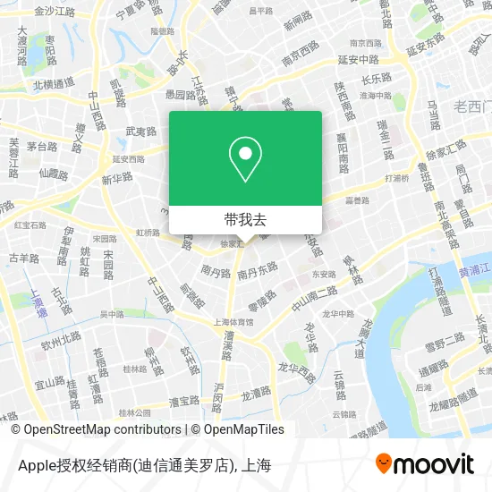 Apple授权经销商(迪信通美罗店)地图