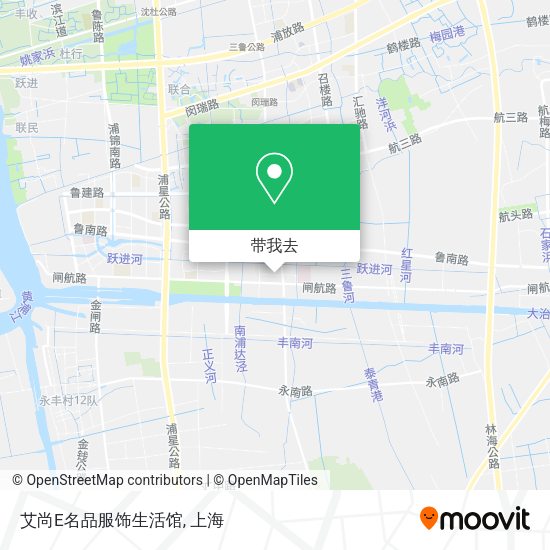 艾尚E名品服饰生活馆地图