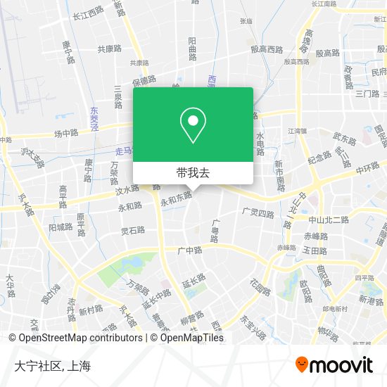 大宁社区地图