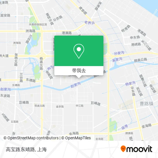 高宝路东靖路地图