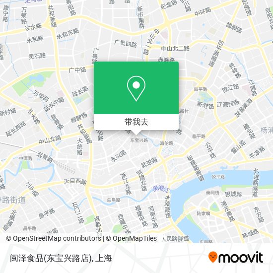 闽泽食品(东宝兴路店)地图