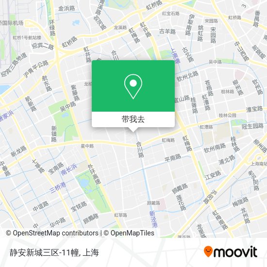 静安新城三区-11幢地图