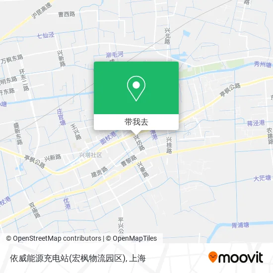 依威能源充电站(宏枫物流园区)地图
