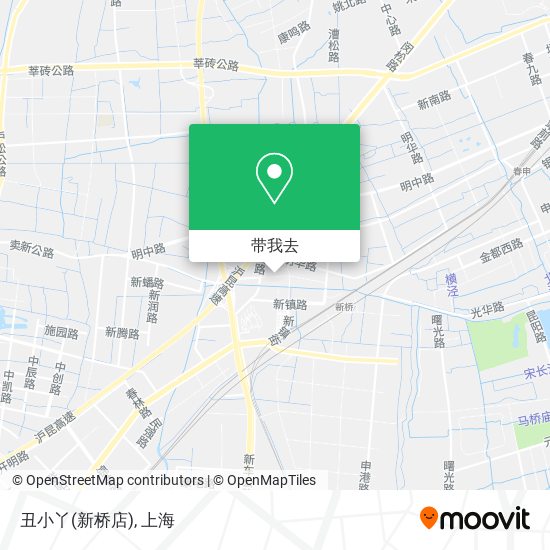 丑小丫(新桥店)地图