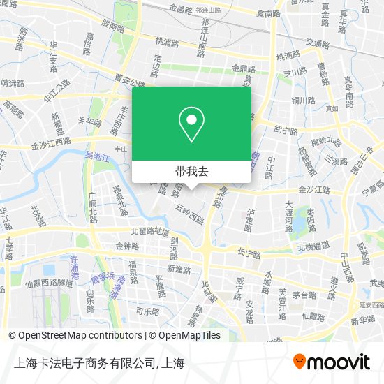 上海卡法电子商务有限公司地图