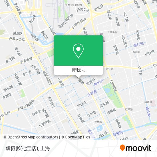 辉摄影(七宝店)地图