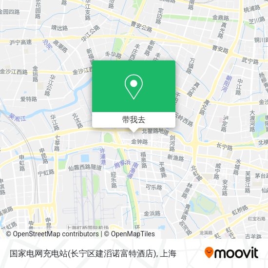 国家电网充电站(长宁区建滔诺富特酒店)地图