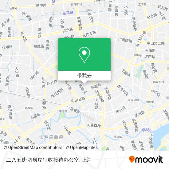 二八五街坊房屋征收接待办公室地图