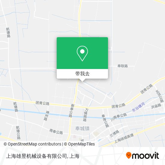 上海雄昱机械设备有限公司地图