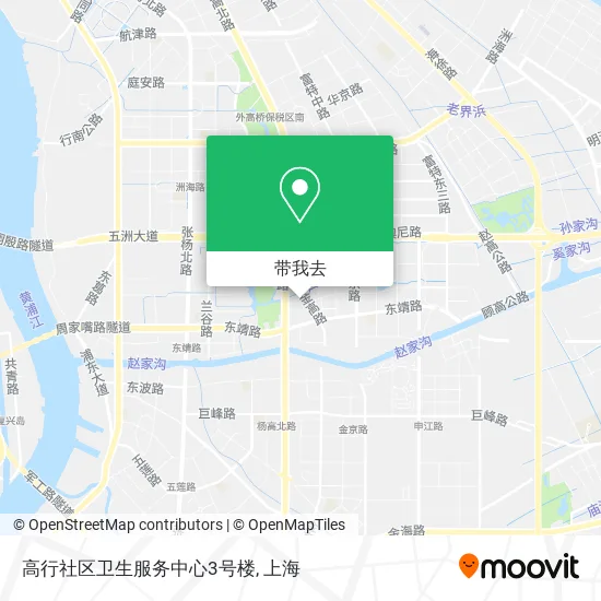 高行社区卫生服务中心3号楼地图