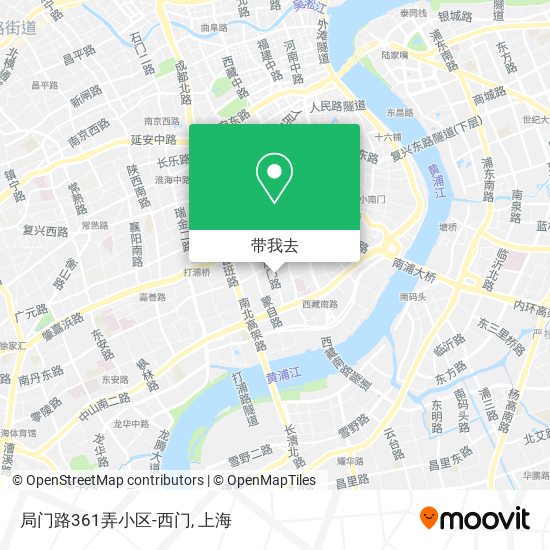 局门路361弄小区-西门地图