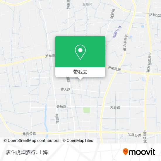 唐伯虎烟酒行地图